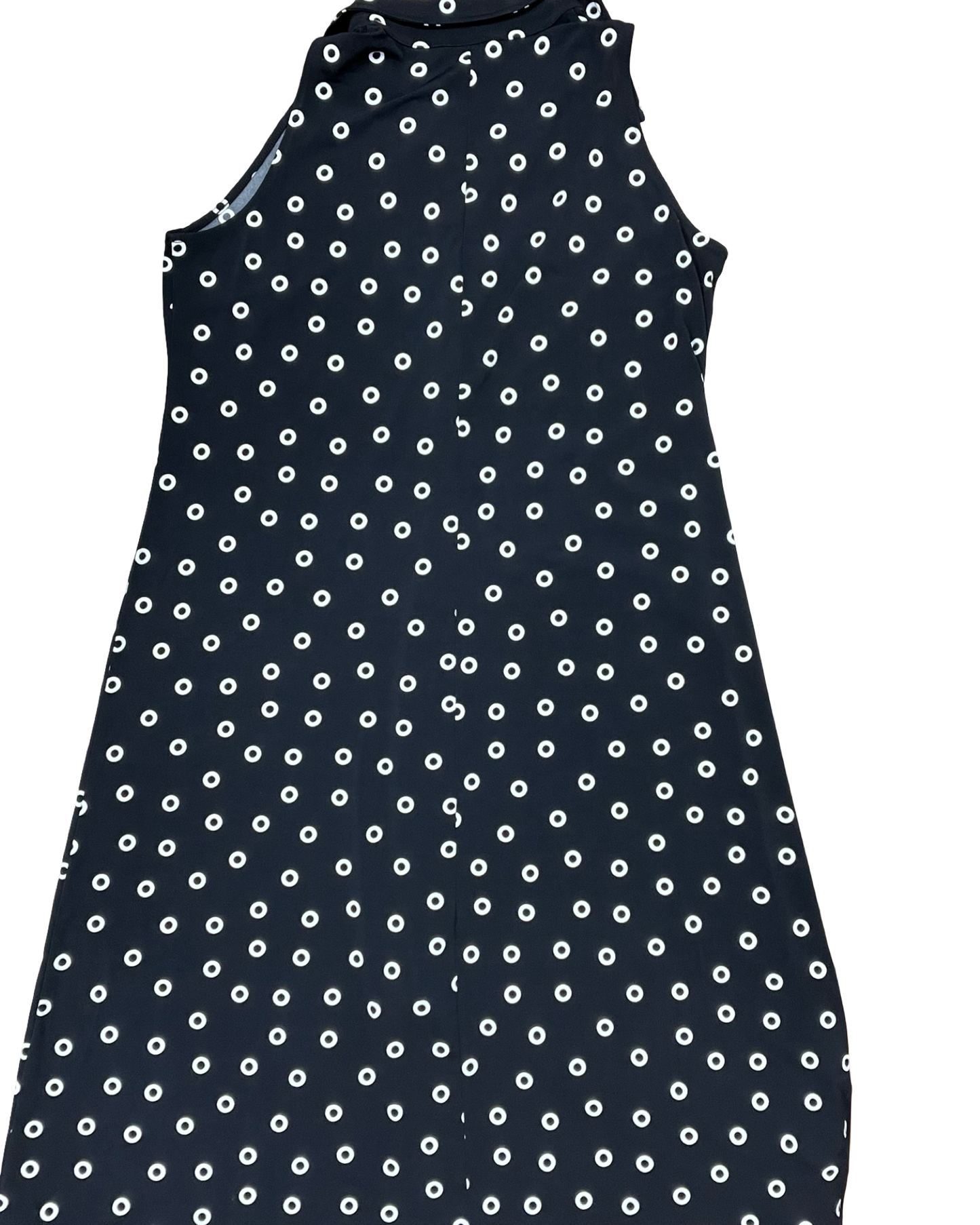 Dress Casual Maxi By Chicos In Black & White, Size:L