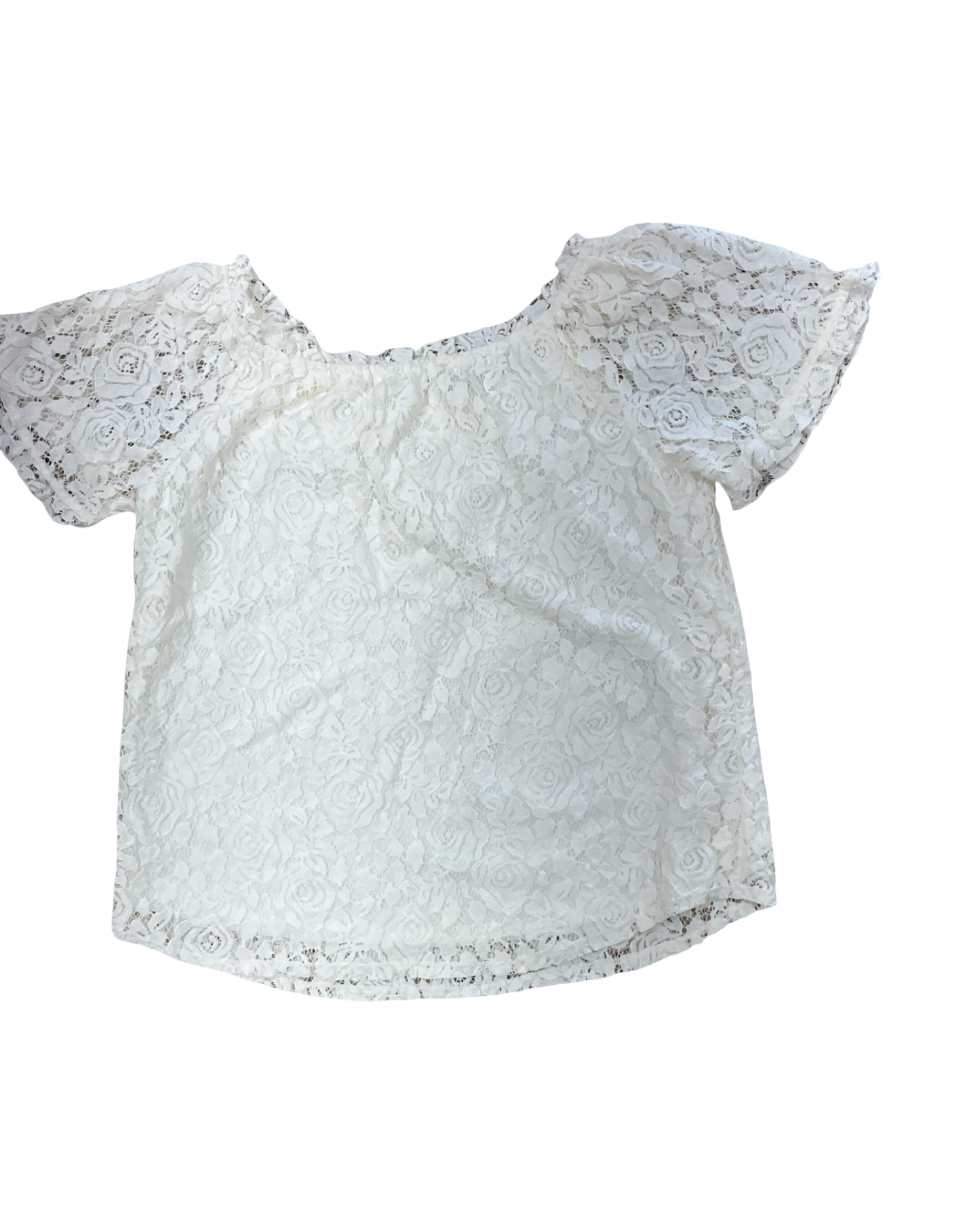Top Ss By Maurices In Cream, Size:L