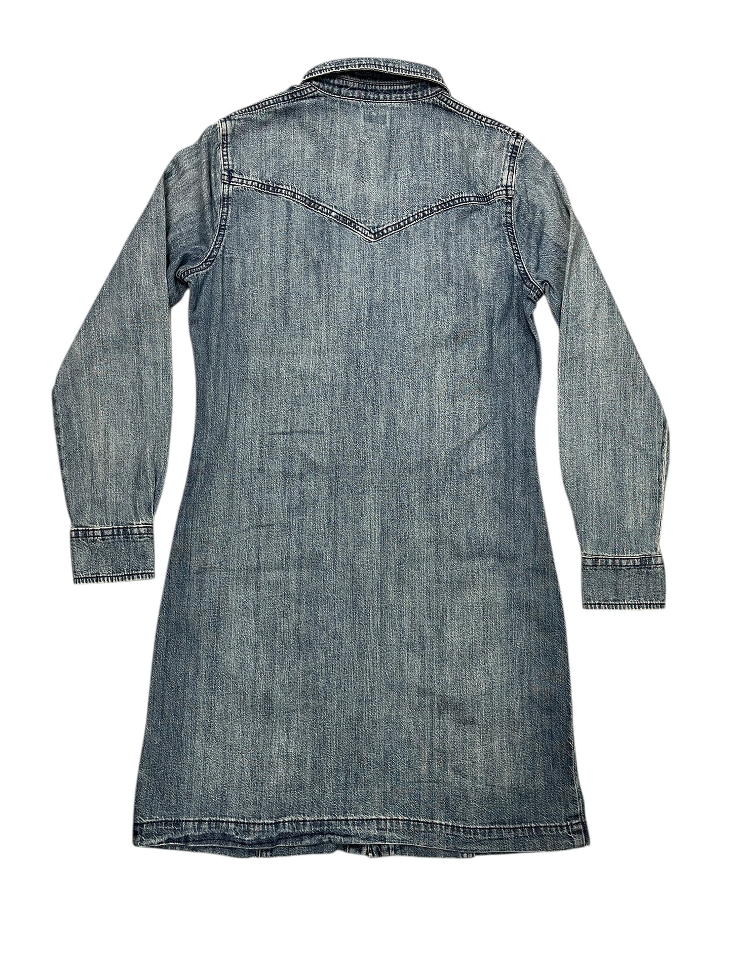Dress Casual Short By Lee In Blue Denim, Size:Xs