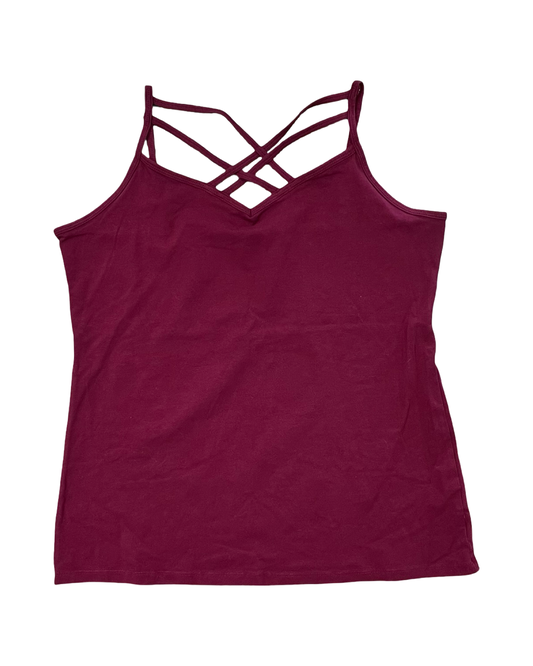 Top Cami By Maurices In Red, Size:Xl
