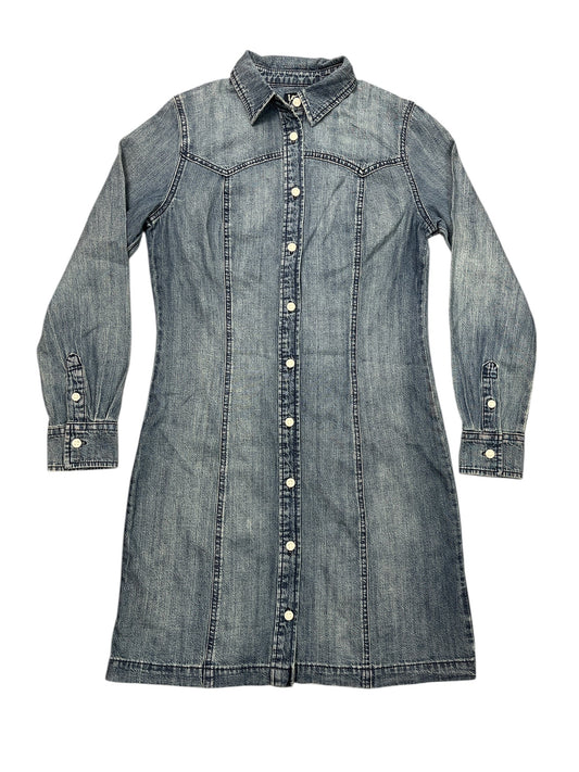 Dress Casual Short By Lee In Blue Denim, Size:Xs