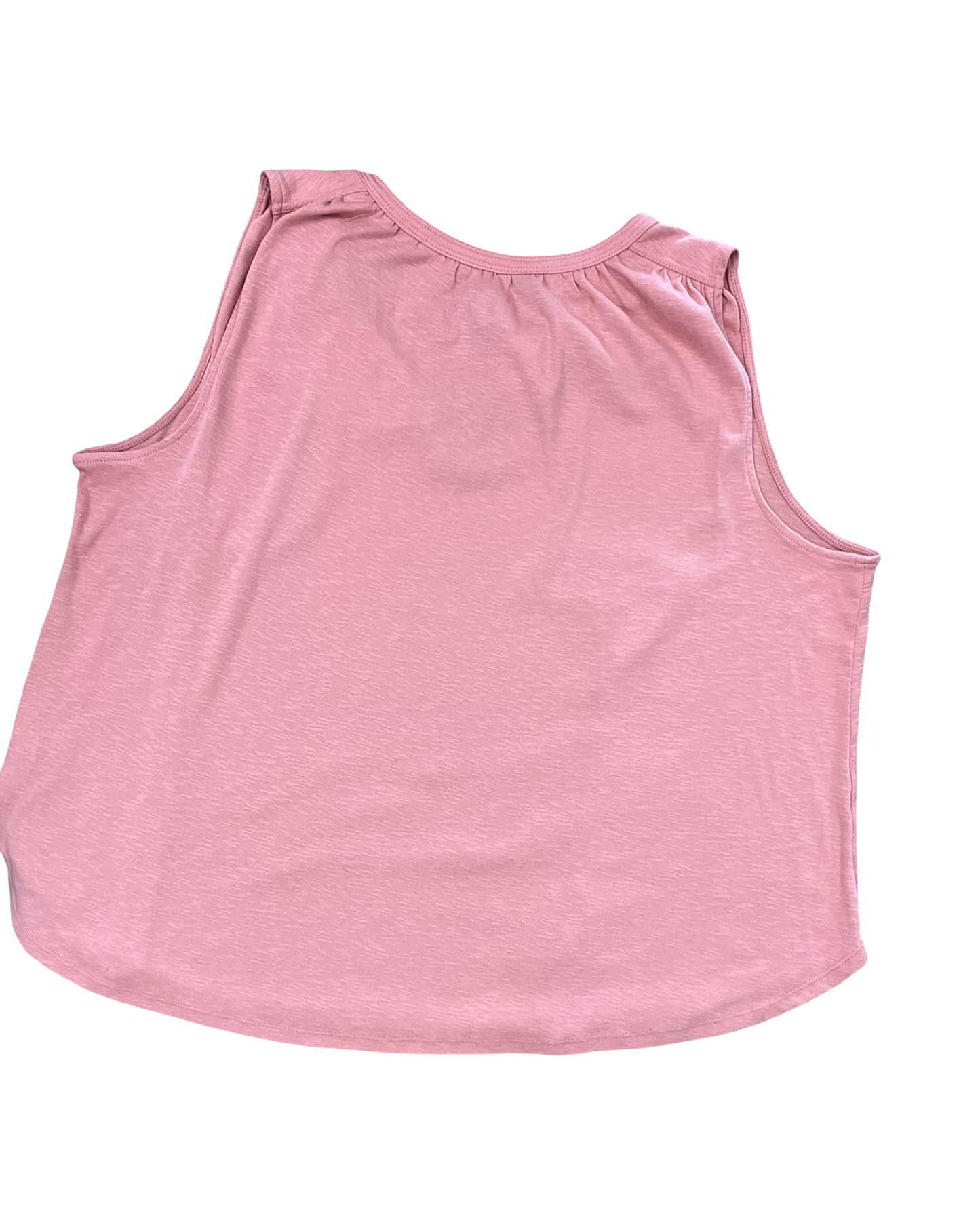 Top Sleeveless By Ava & Viv In Peach, Size:3X