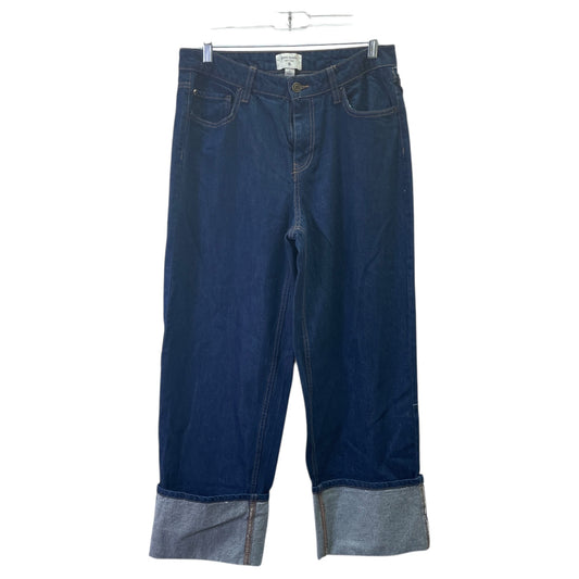 Jeans Straight By Target-Designer In Blue Denim, Size:8