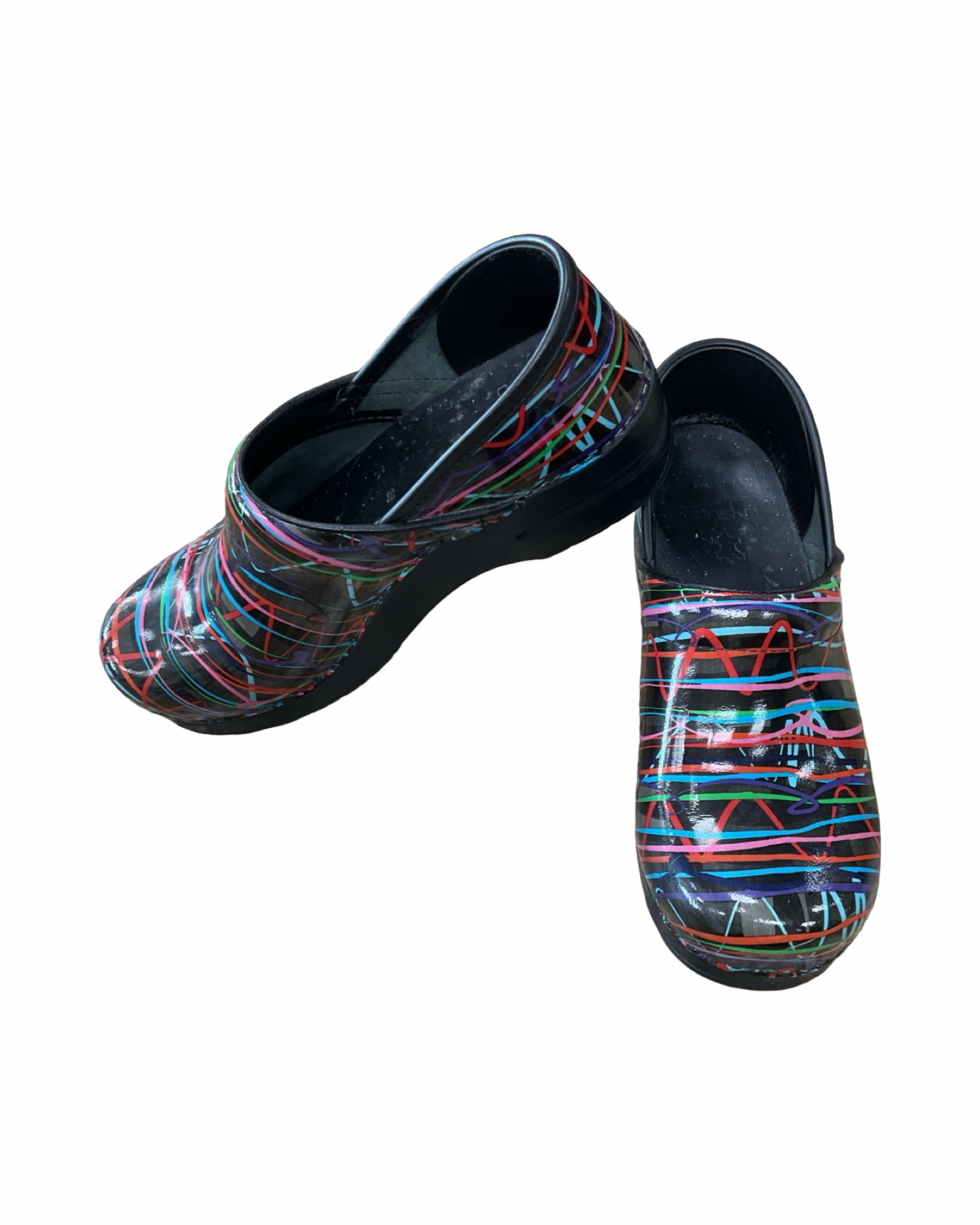 Shoes Flats By Dansko In Multi, Size:7