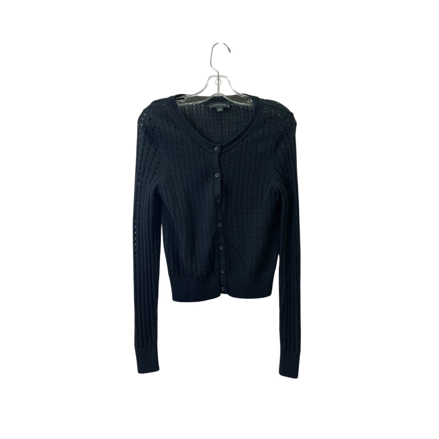 Sweater By Ann Taylor In Black, Size:S