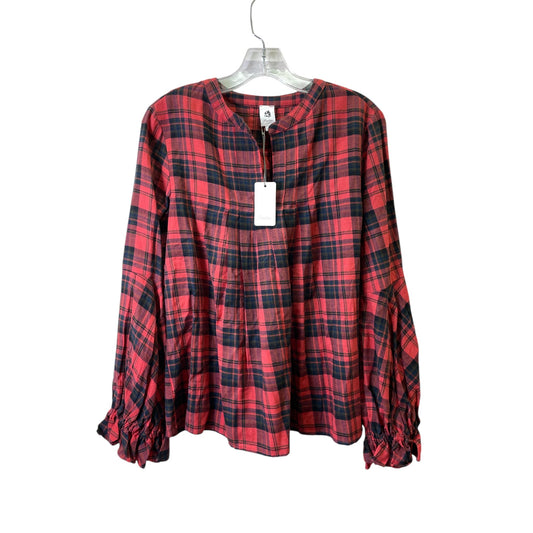 Top Ls By Flawless In Red, Size:L