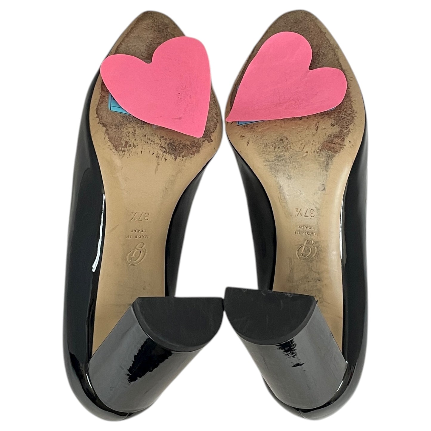 Shoes Heels Block By M. GEMI In Black, Size:7