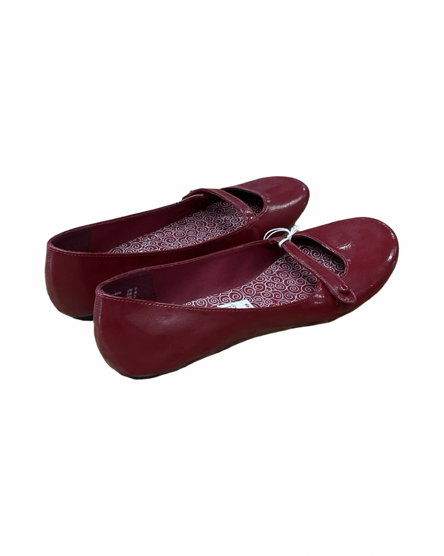 Shoes Flats By American Eagle In Maroon, Size:8