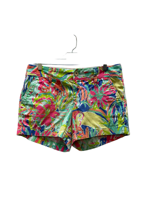 Shorts Designer By Lilly Pulitzer In Yellow, Size:8