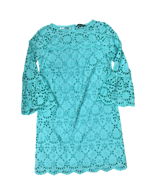 Dress Work By J. Crew In Teal, Size:S