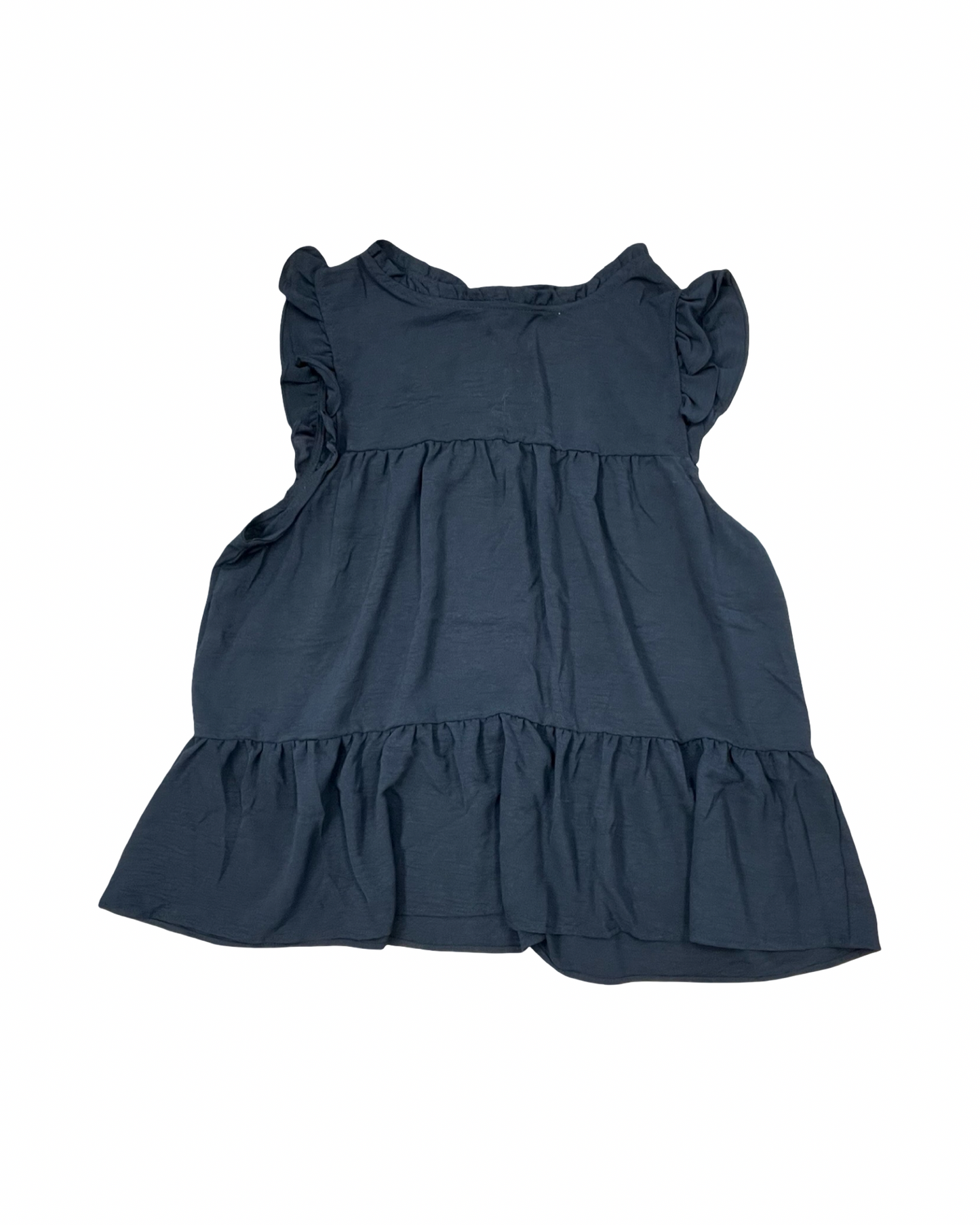 Top Sleeveless By Misia In Black, Size:2X