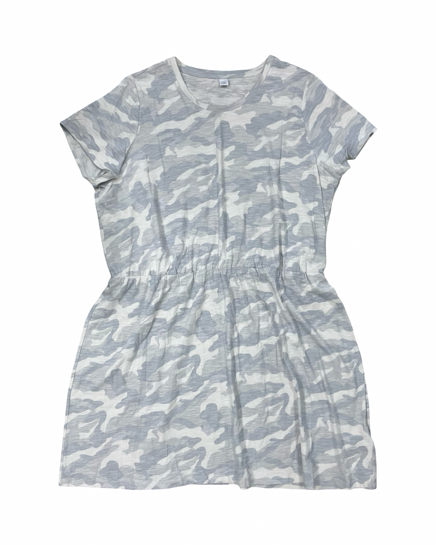Dress Casual Midi By Old Navy In Camouflage Print, Size:1X