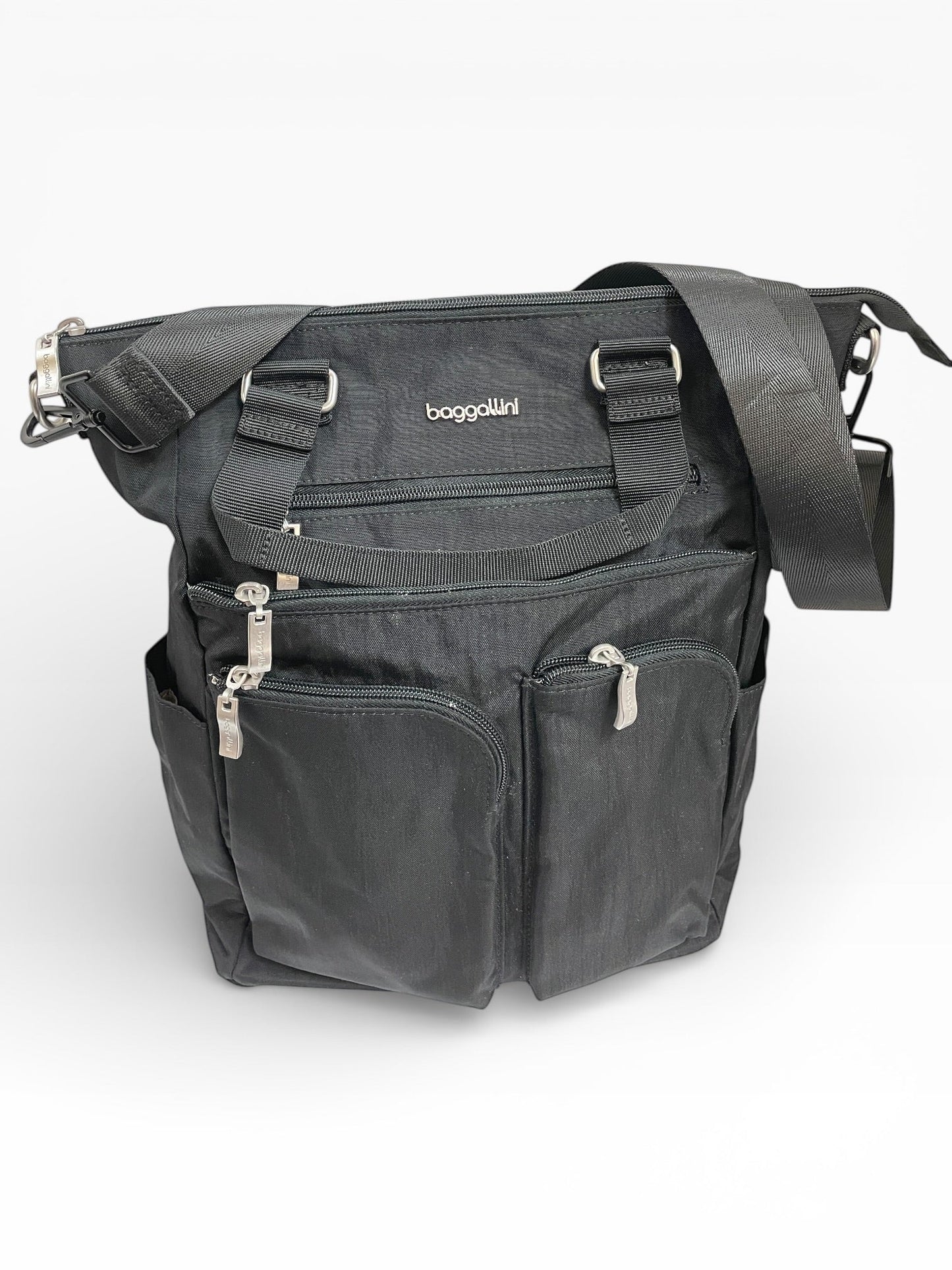 Handbag By Baggallini In Black, Size:Large