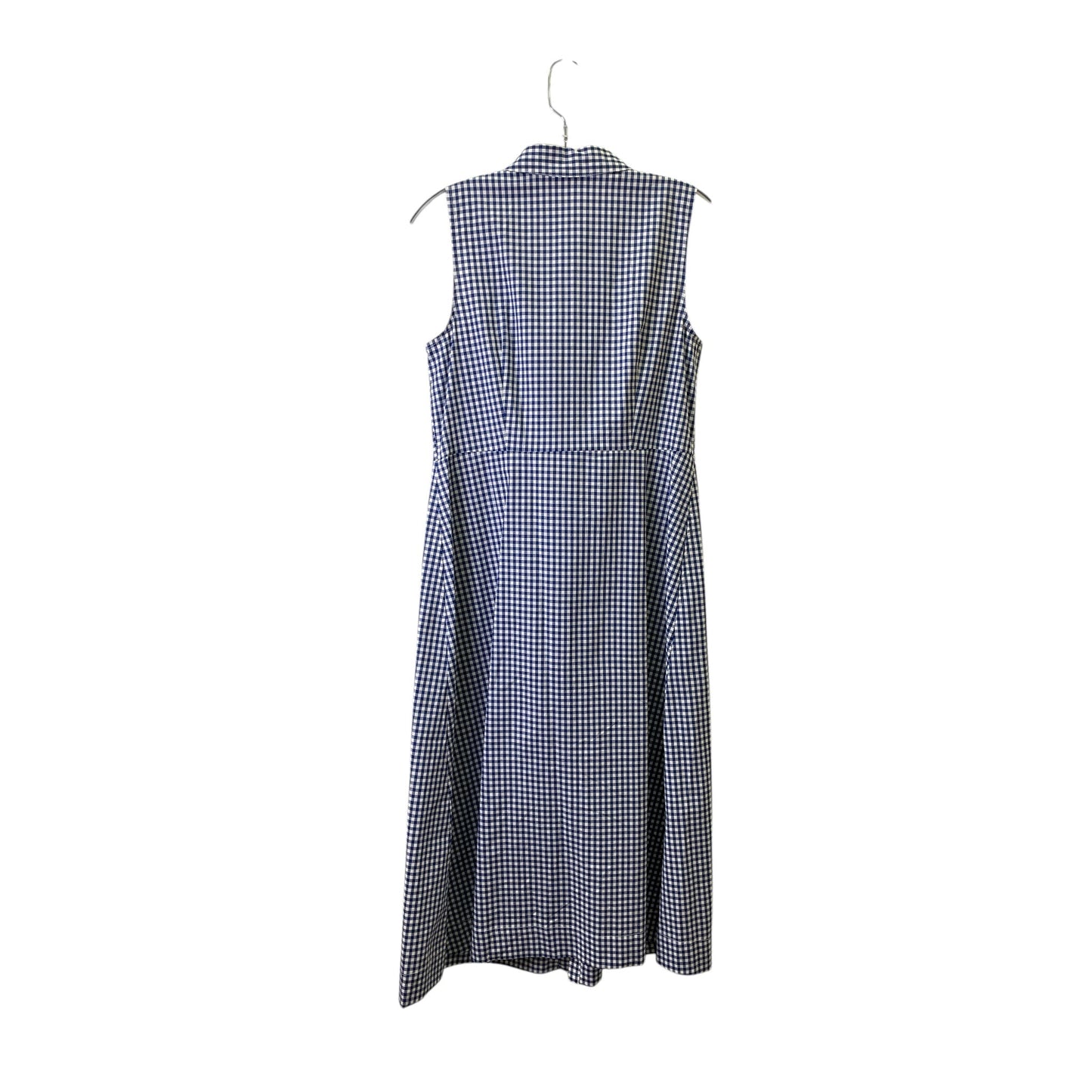 Dress Casual Maxi By J. Jill In Blue & White, Size:S