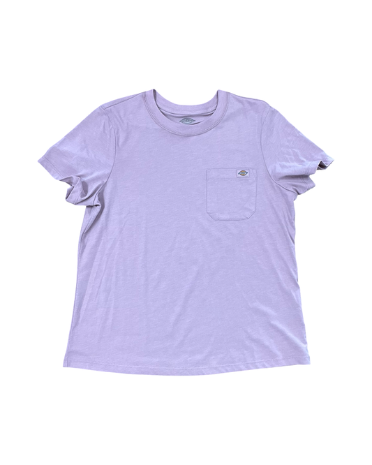 Top Ss Basic By Dickies In Pink, Size:M