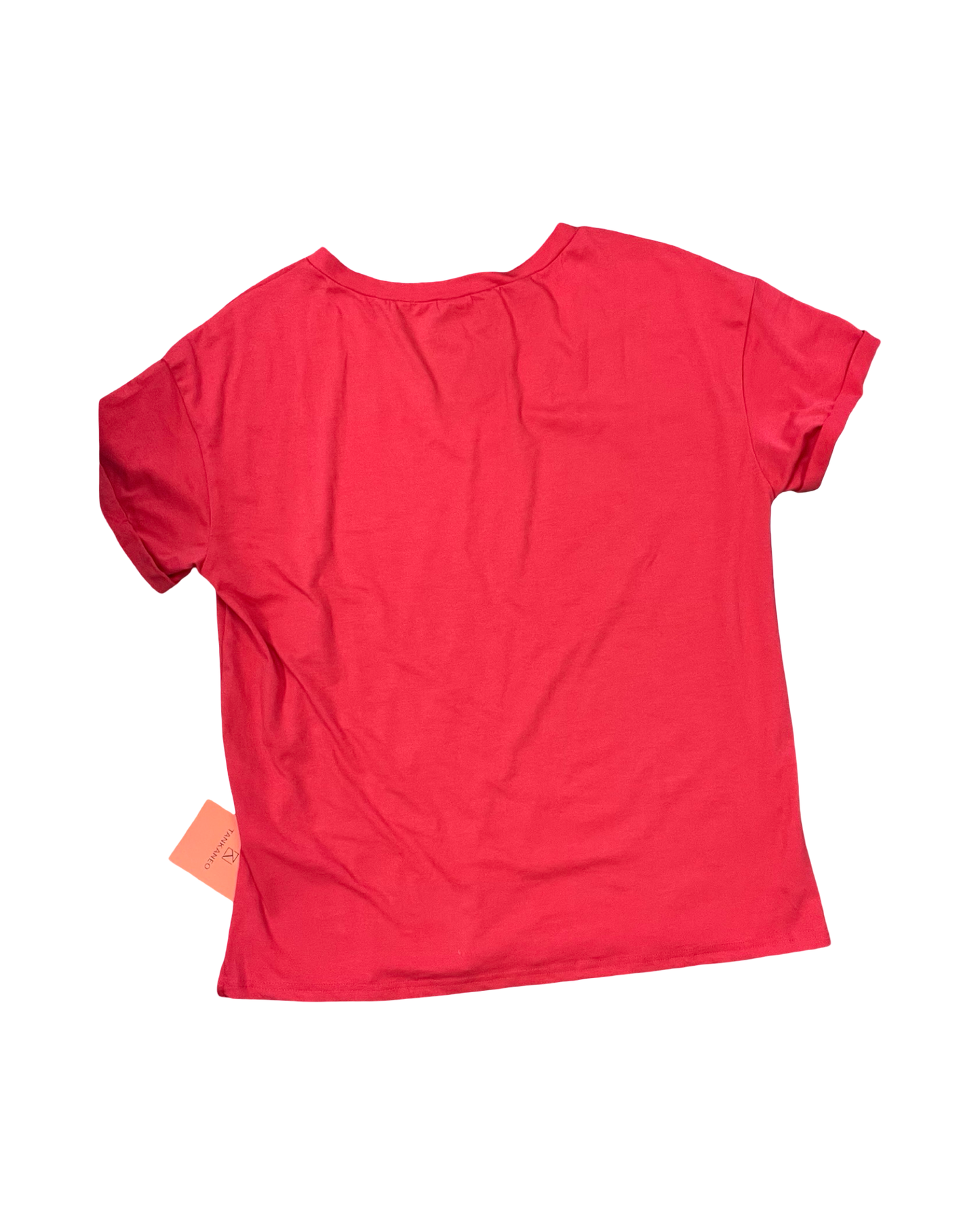 Top Ss Basic By Clothes Mentor In Red, Size:M