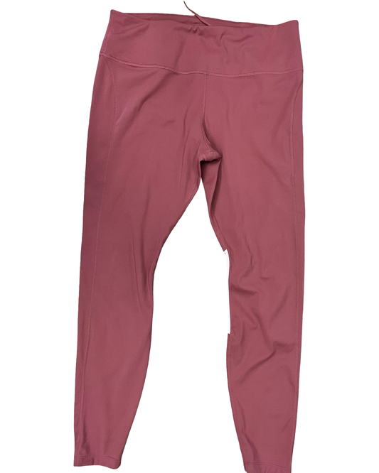 Athletic Pants By Nike In Coral, Size:Xl