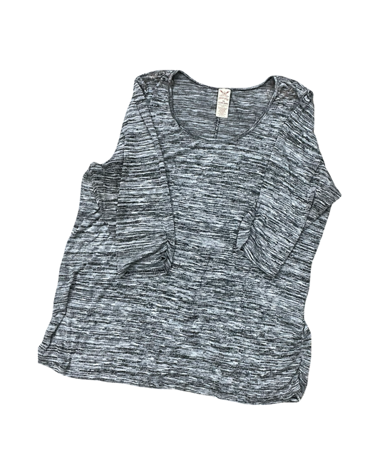 Top Ls By Faded Glory In Grey, Size:3X