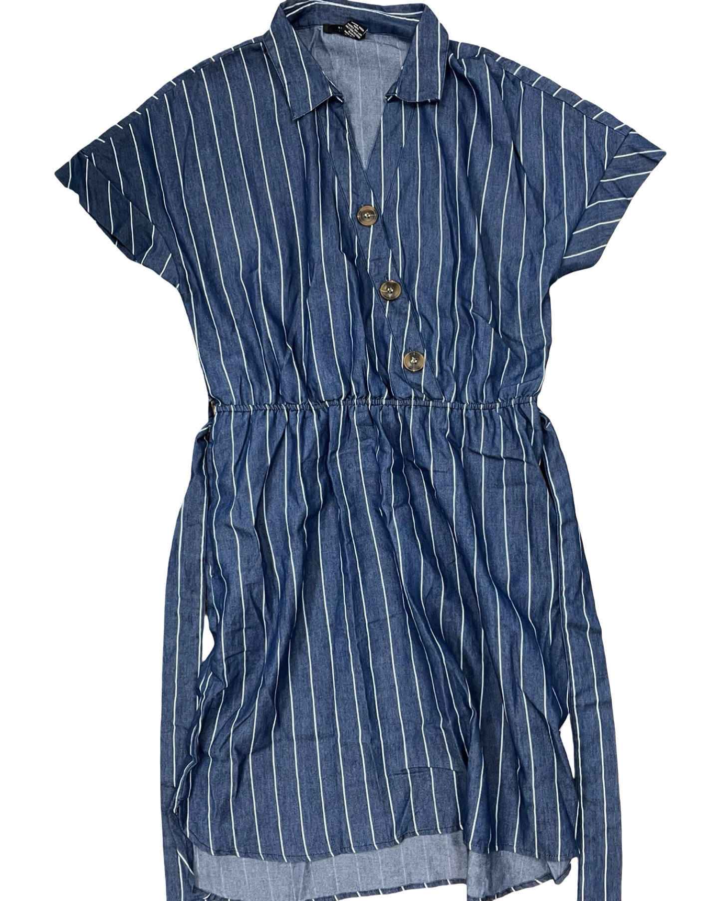 Dress Casual Midi By Robert Louis In Blue, Size:Xl