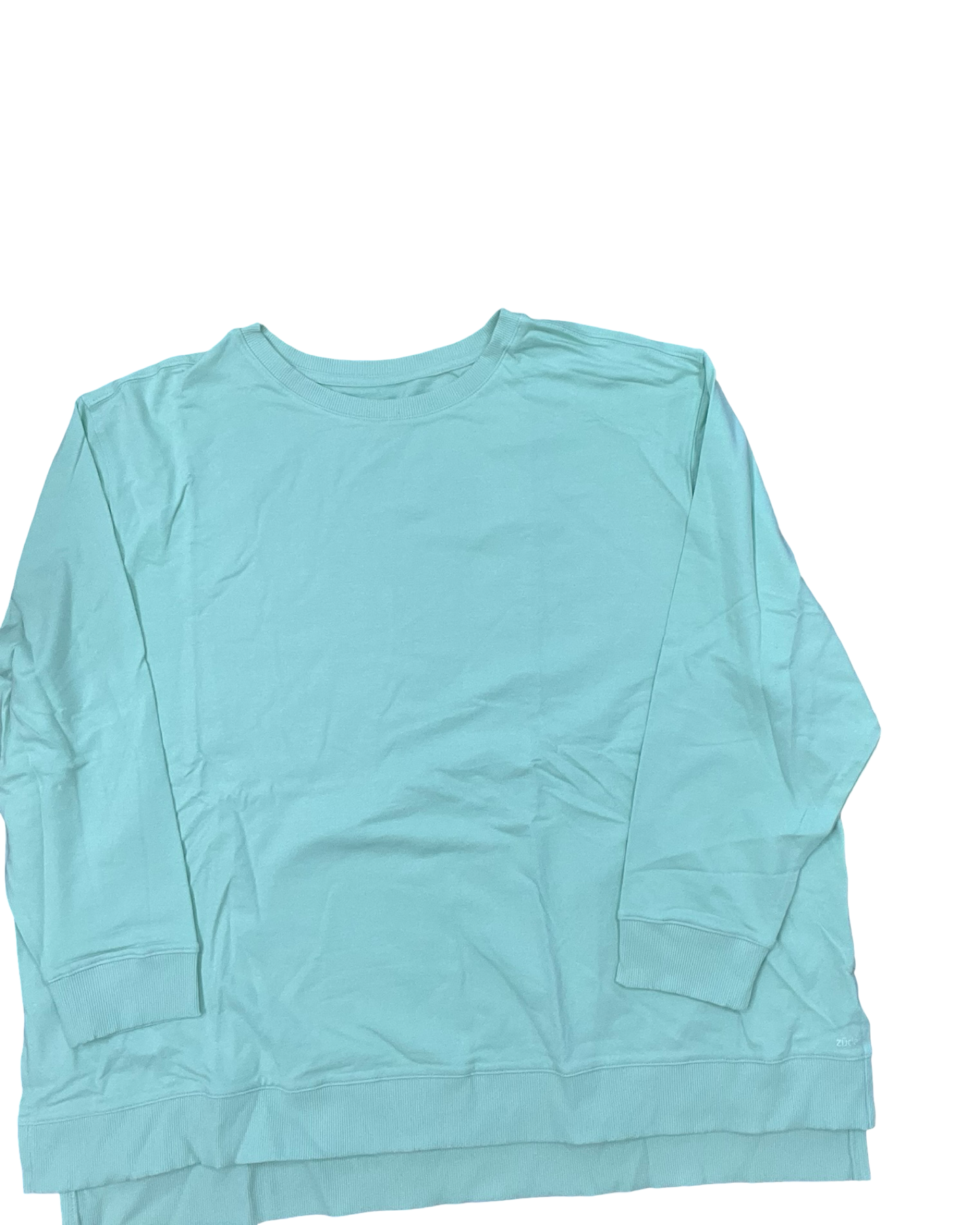 Sweatshirt Crewneck By Zuda In Green, Size:2X