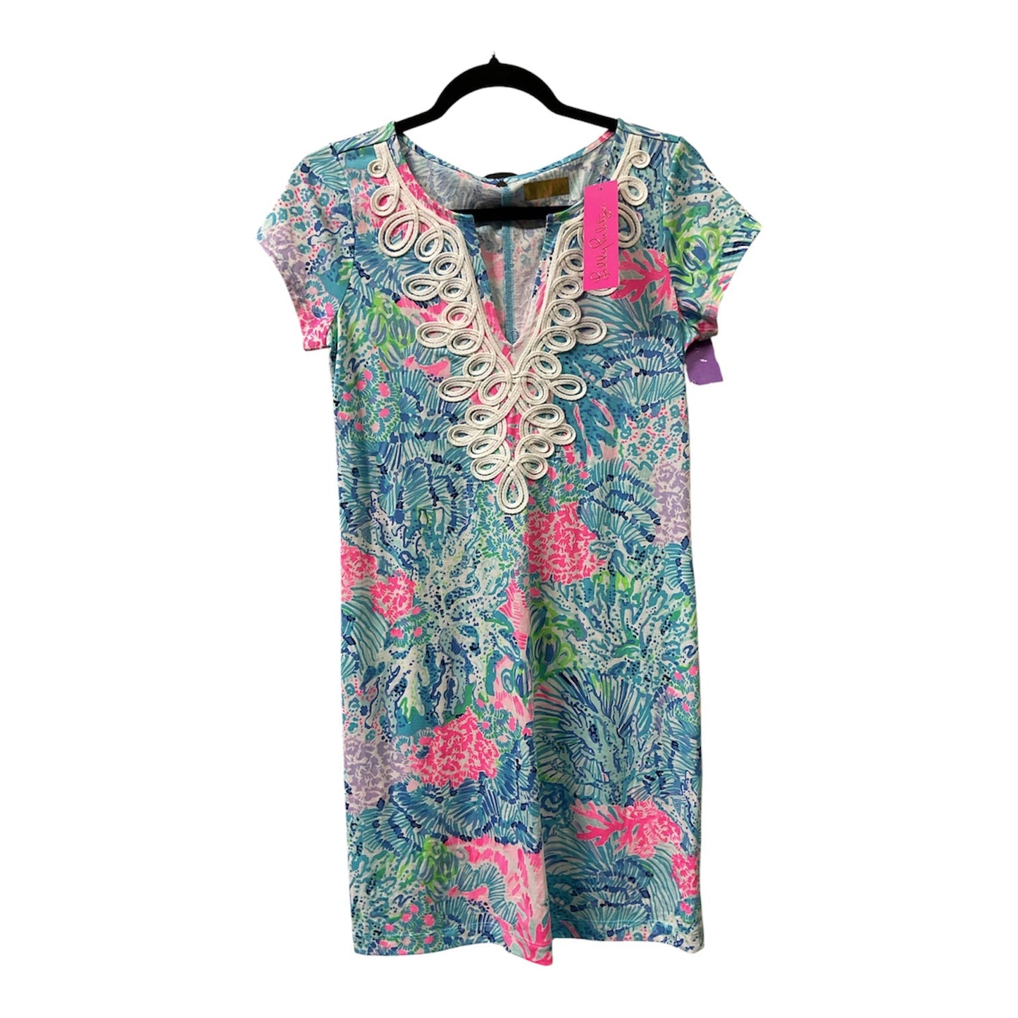 Dress Designer By Lilly Pulitzer In Blue, Size:S