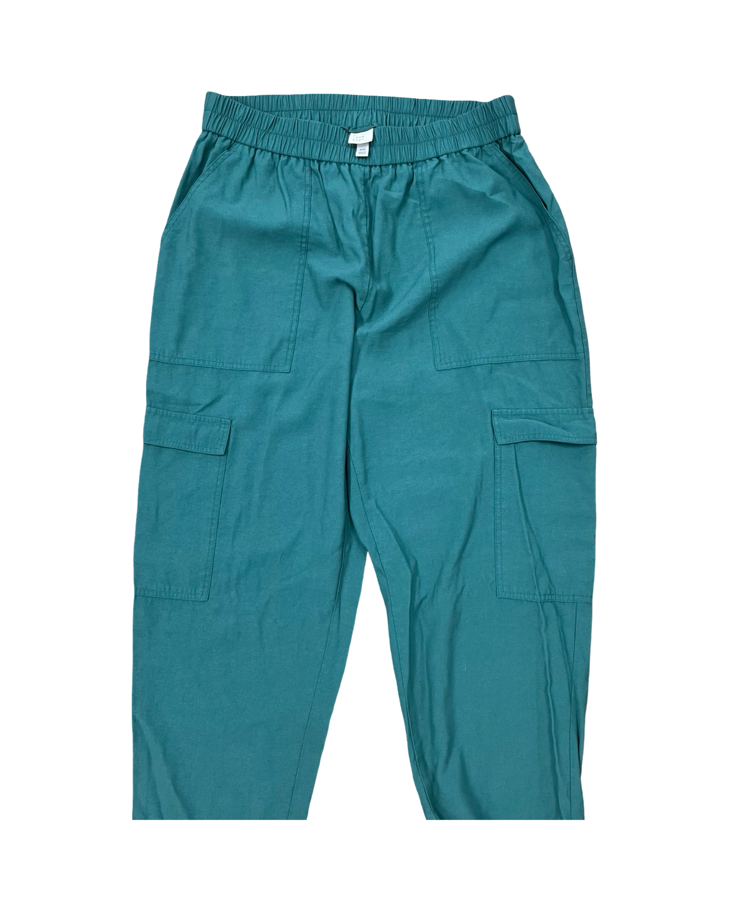 Pants Cropped By A New Day In Green, Size:Xxl