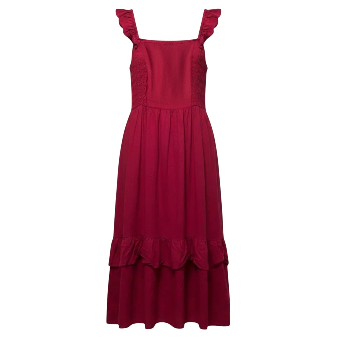 Carrie Linen Midi Dress By Draper James In Raspberry Pink, Size: 2X