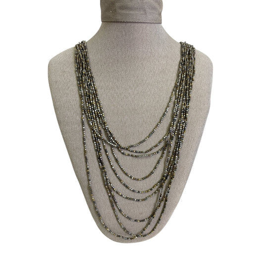 Necklace Statement By Cme In Gold & Silver