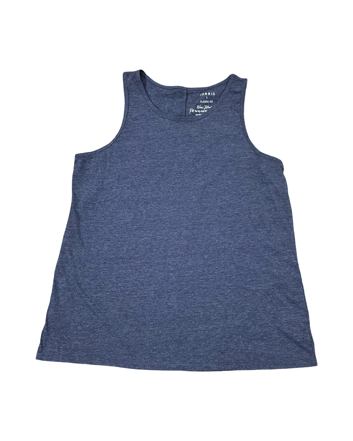 Tank Top By Torrid In Blue, Size:1X