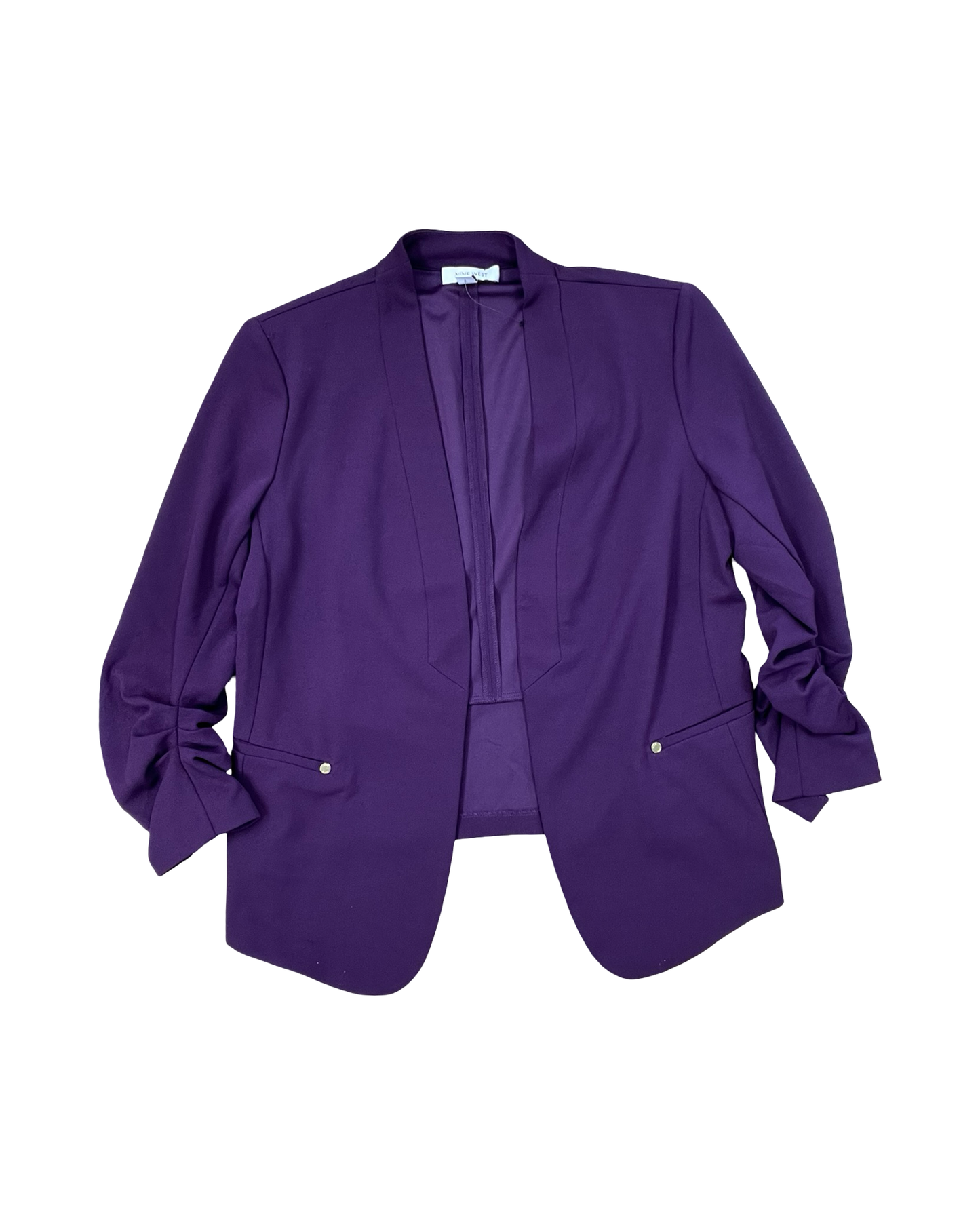 Blazer By Nine West In Purple, Size:L