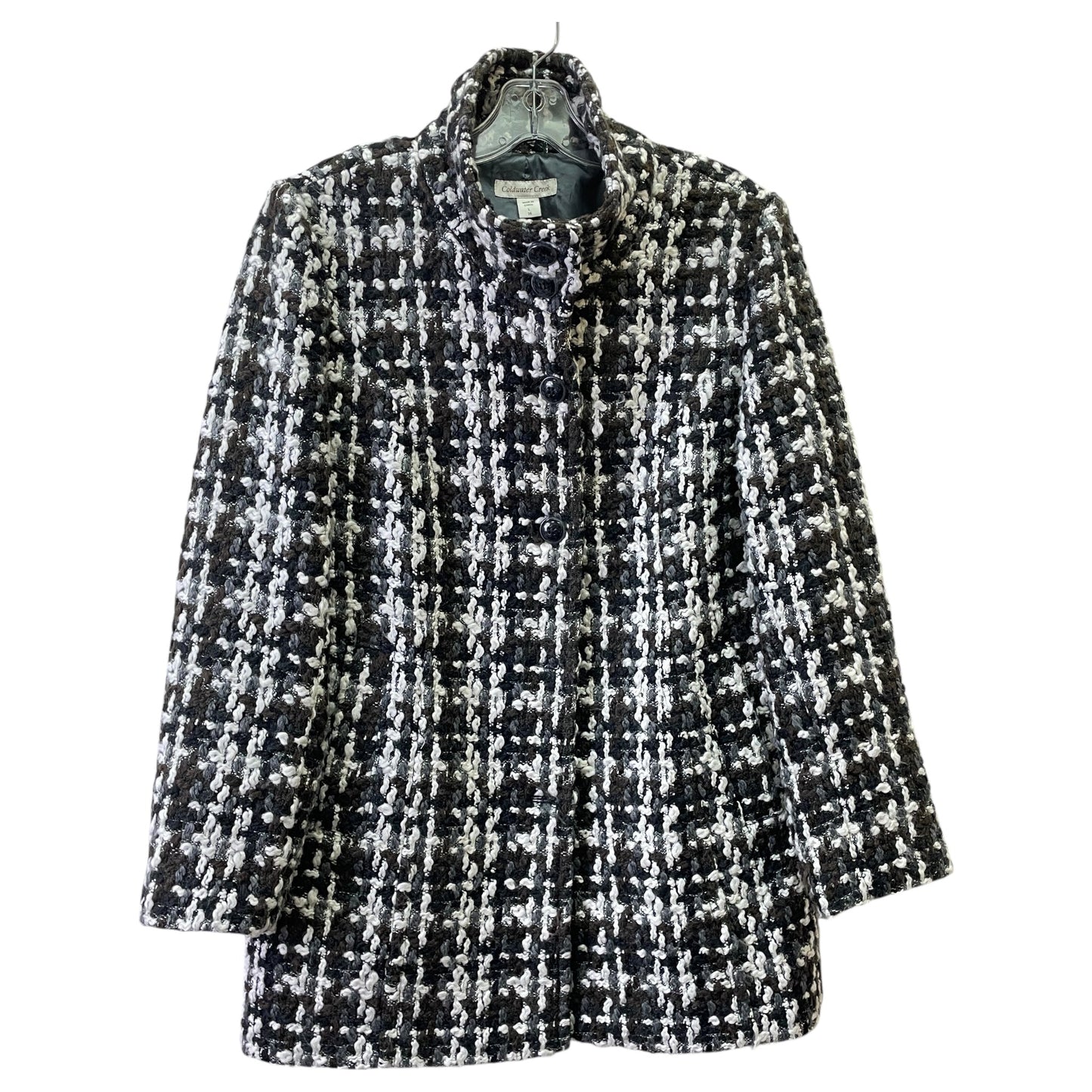 Coat Other By Coldwater Creek In Black & Brown, Size:L