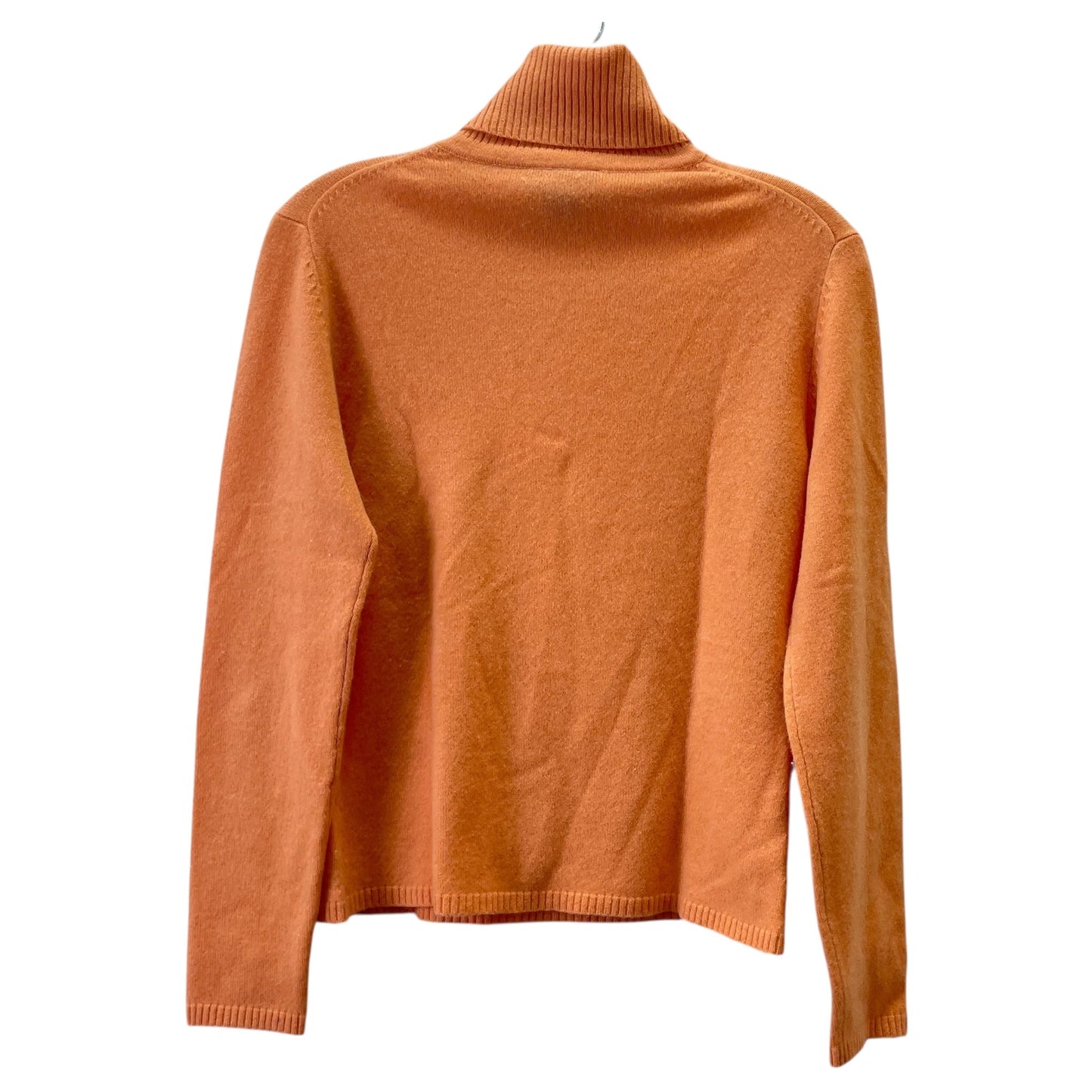 Sweater Cashmere By Ann Taylor In Orange, Size:M