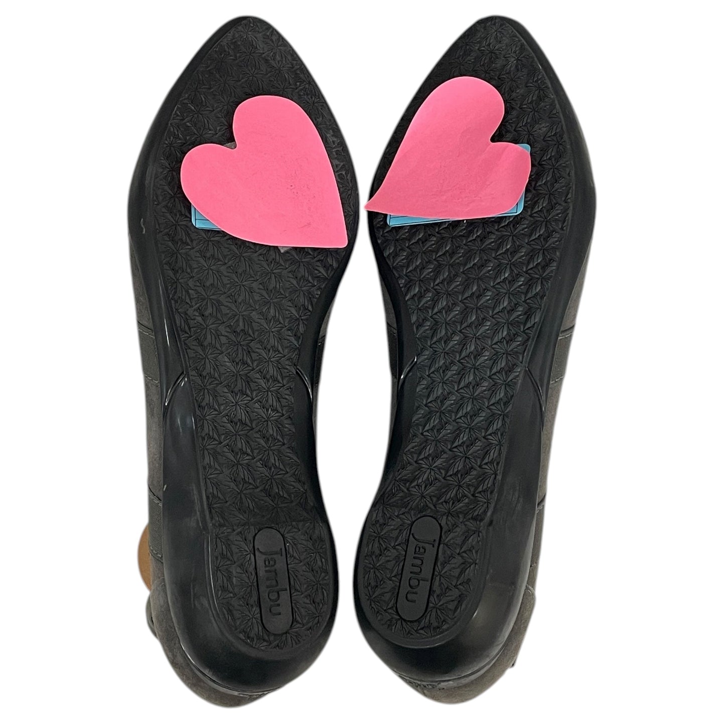 Shoes Flats By Jambu In Grey, Size:9.5