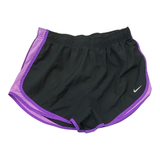 Athletic Shorts By Nike In Black & Purple, Size:Xl