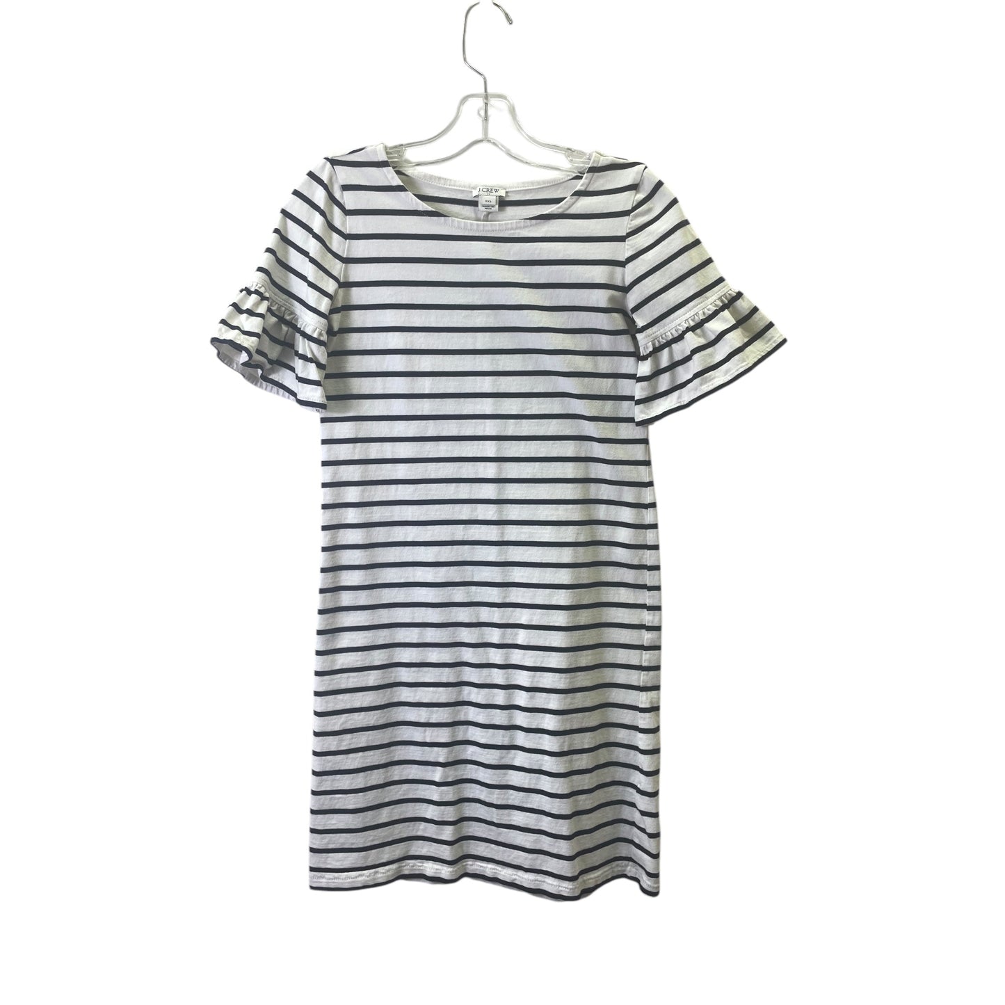 Dress Casual Short By J. Crew In Blue & White, Size:Xxs