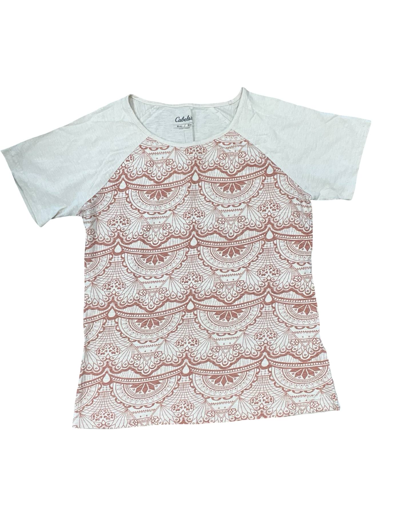 Top Ss By Cabelas In Peach, Size:M