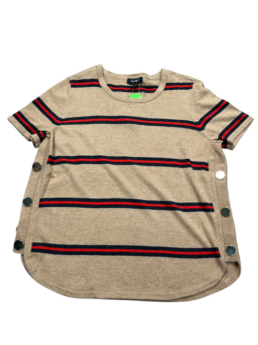 Top Ss By Lord And Taylor In Brown, Size:L