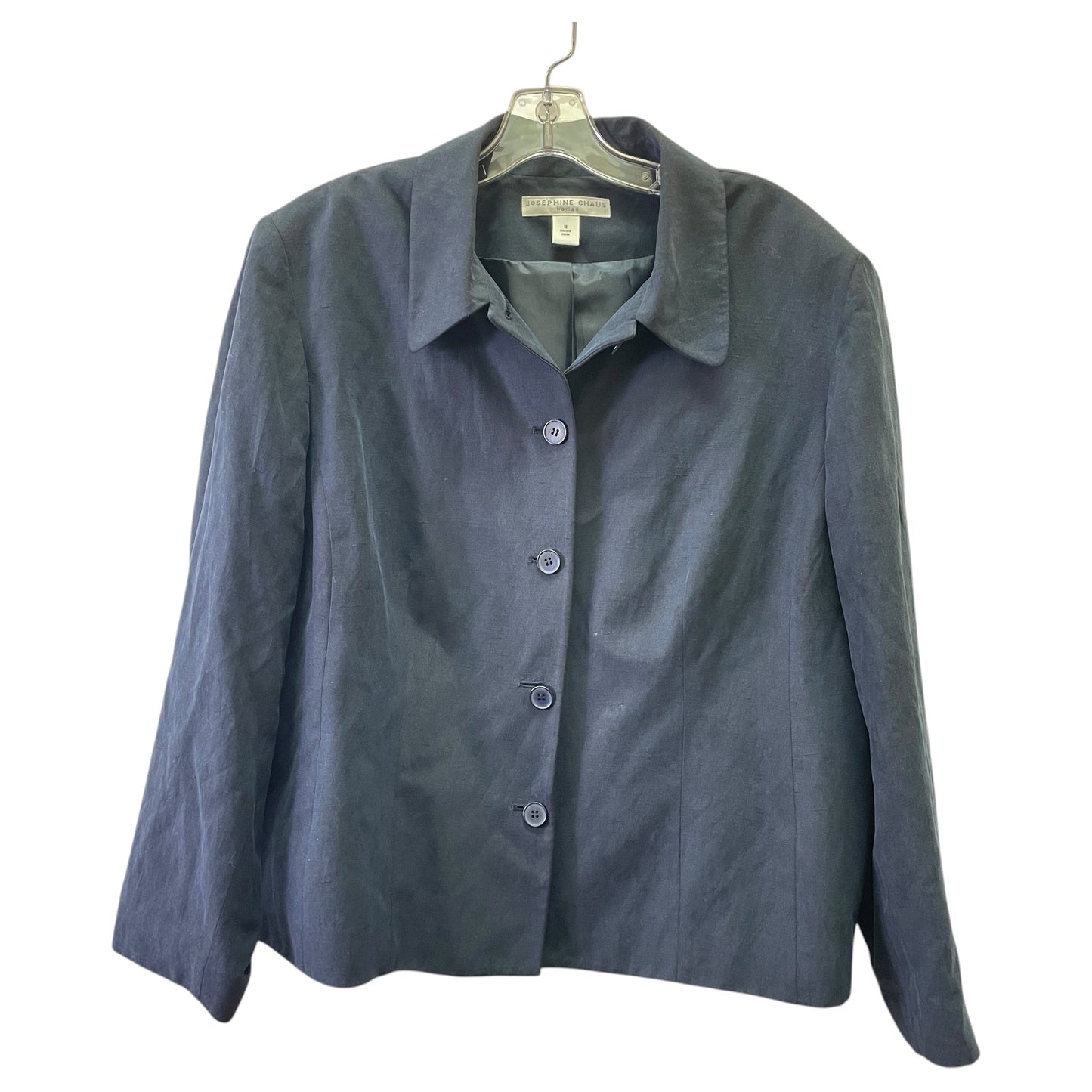 Blazer By Josephine Chaus In Navy, Size:18