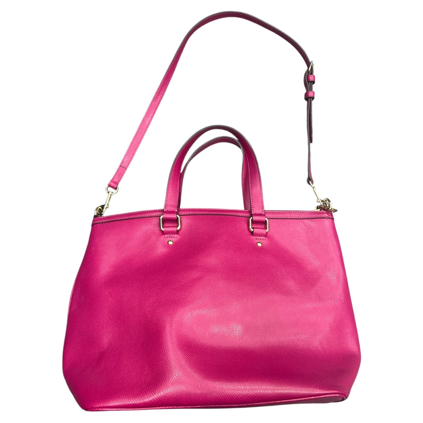 Handbag Designer By Coach In Pink, Size:Large