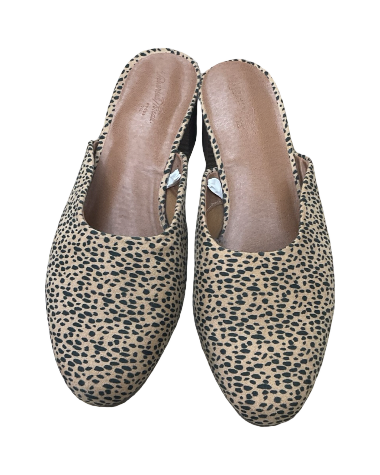 Shoes Heels Block By Universal Thread In Animal Print, Size:6.5