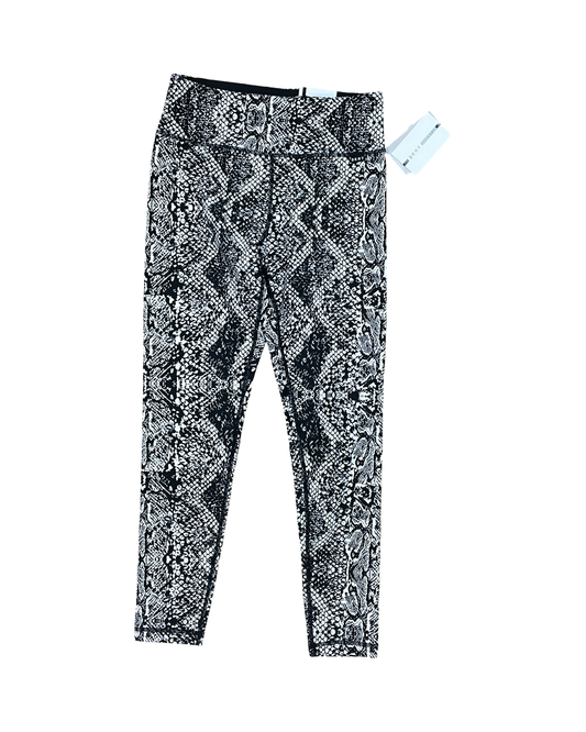 Athletic Leggings By Dkny In Snakeskin Print, Size:S