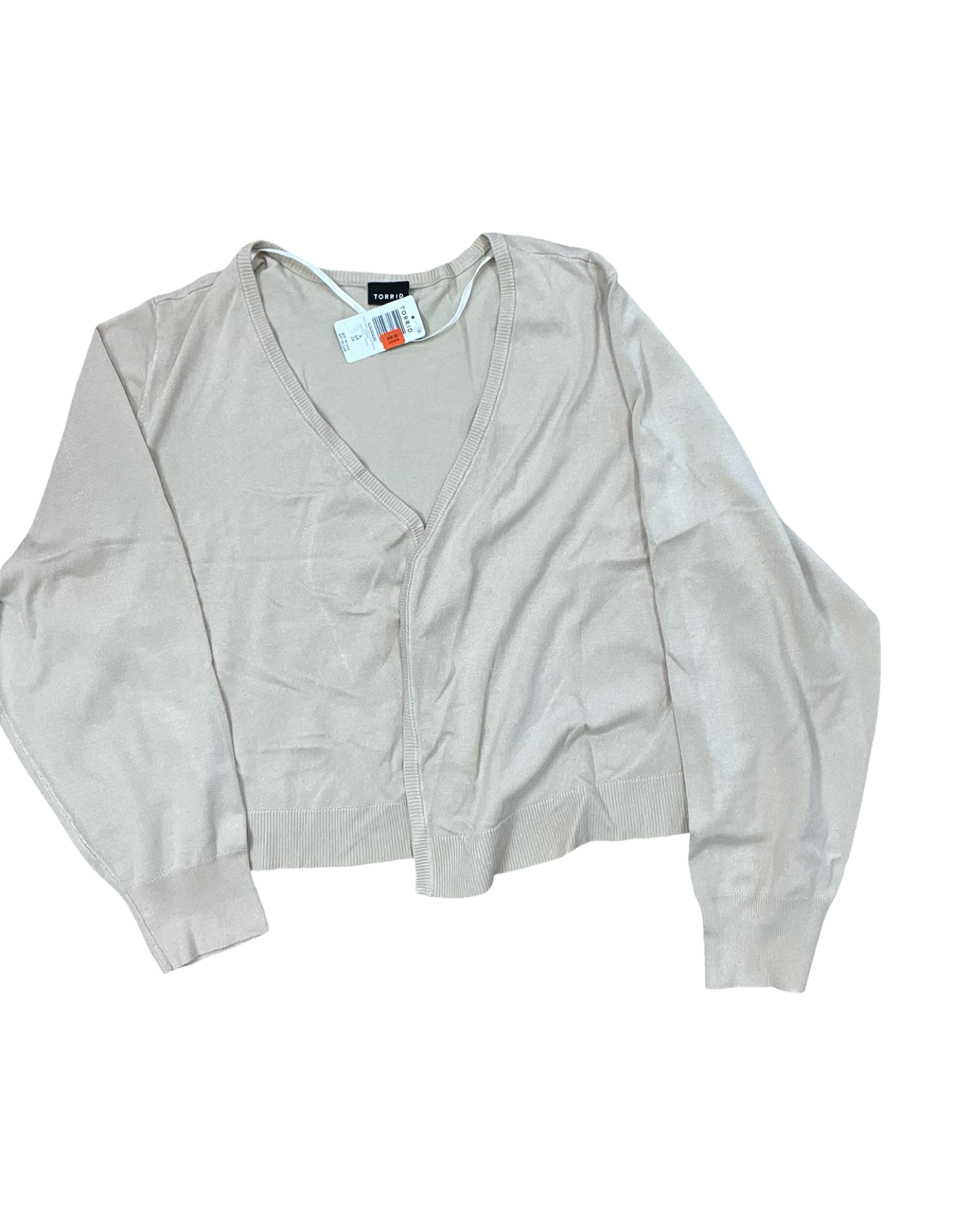 Cardigan By Torrid In Tan, Size:4X