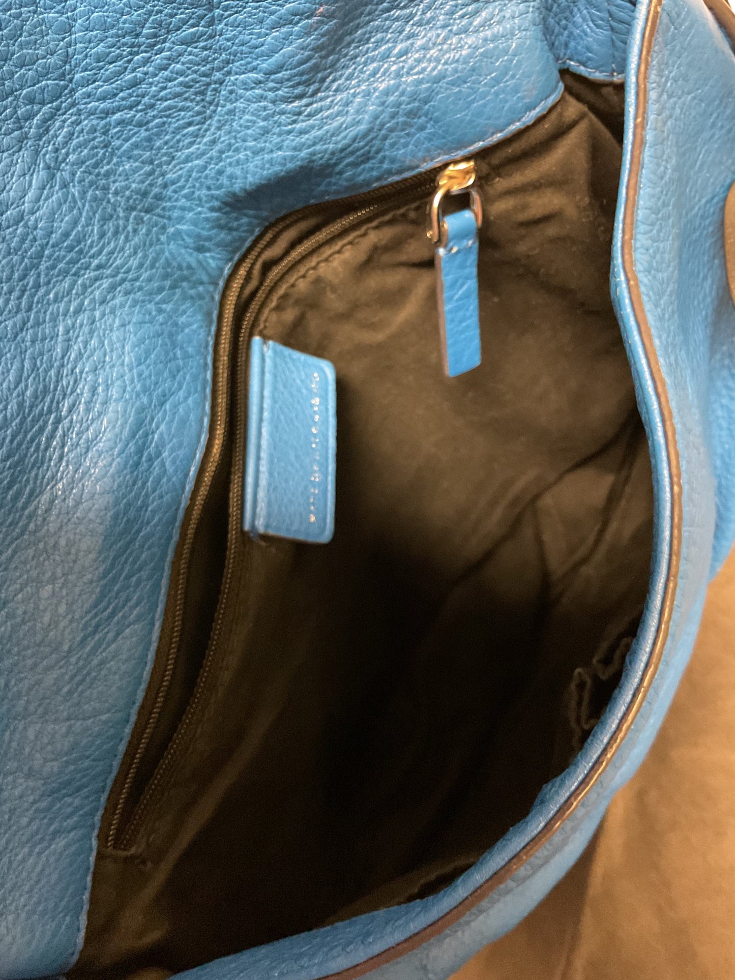 Crossbody Designer By Marc By Marc Jacobs In Blue, Size:Medium