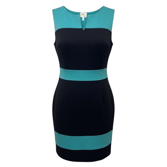 Knit Short Dress Designer By Milly In Blue, Size: S