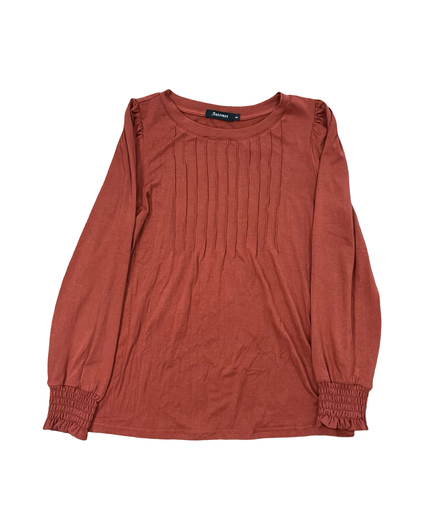 Top Ls By Automet In Orange, Size:S
