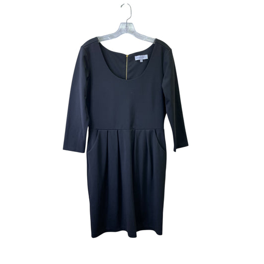 Dress Casual Short By Amanda U. In Black, Size:L