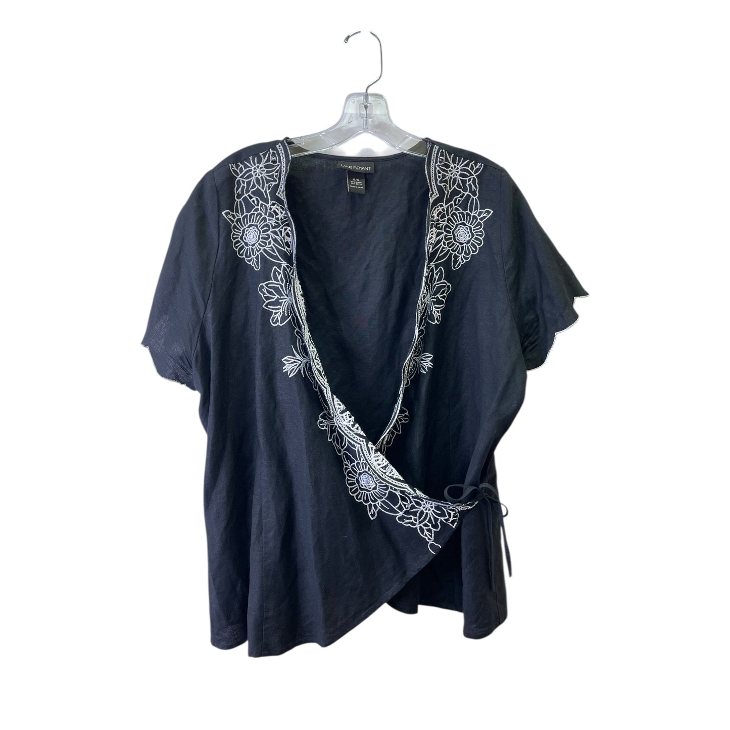 Skirt Set 2Pc By Lane Bryant In Black & White, Size:L