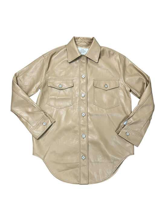 Jacket Shirt By Wilfred In Tan, Size:Xs