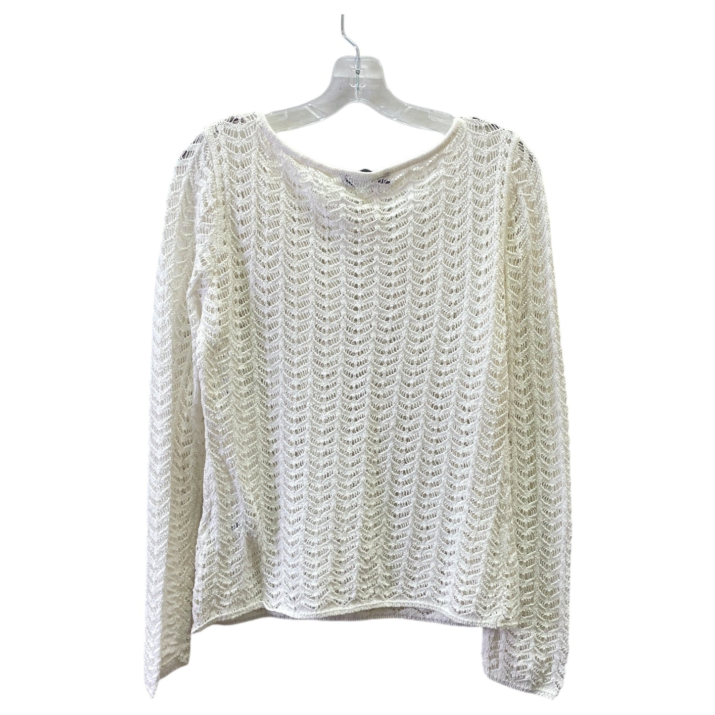 Sweater By Zara In Ivory, Size:M