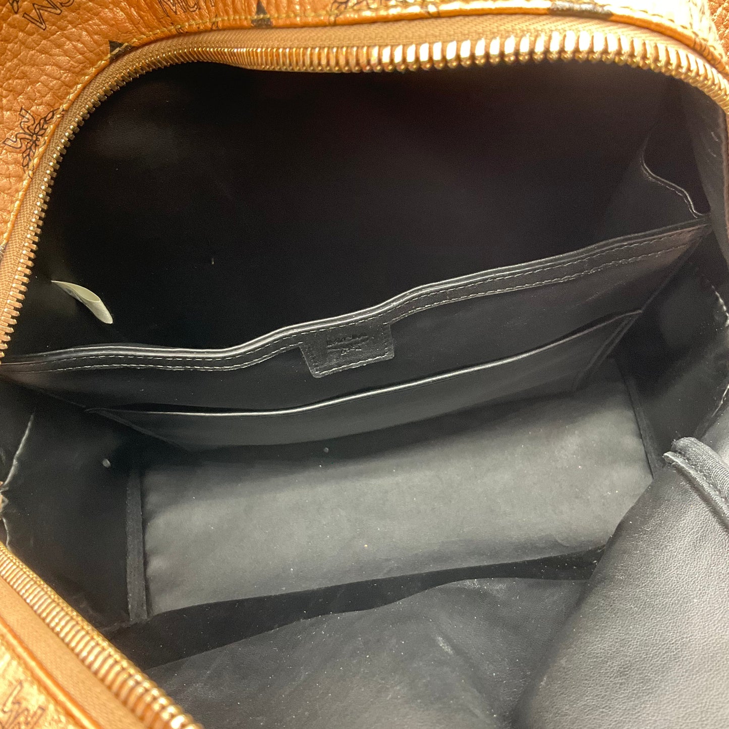 Backpack Luxury Designer By Mcm, Size: Large